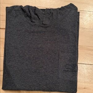 Men’s Vineyard Vines Charcoal Long Sleeve Pullover